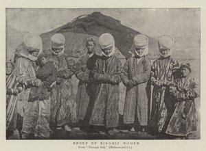 Group of Kirghiz Women by English Photographer