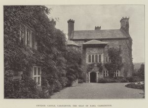 Gwydyr Castle, Carnarvon, the Seat of Earl Carrington by English Photographer