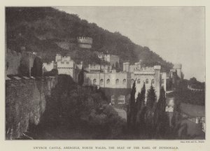 Gwyrch Castle, Abergele, North Wales, the Seat of the Earl of Dundonald by English Photographer