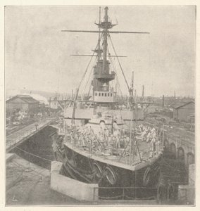 HMS Implacable, Commissioned by Prince Louis of Battenberg by English Photographer