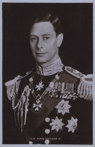 HM King George VI by English Photographer