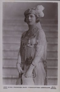 HRH Princess Mary, Viscountess Lascelles by English Photographer