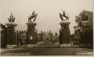 Hampton Court Palace Trophy Gates by English Photographer