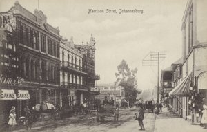 Harrison Street, Johannesburg by English Photographer