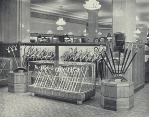 Harrods, Umbrella Counter by English Photographer