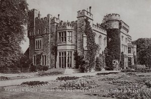 Hawarden Castle, home of English politician and Prime Minister William Gladstone, Hawarden, Flintshire, Wales