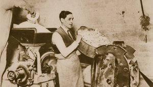 Hebrew bakery preparing unleavened bread for Passover by English Photographer