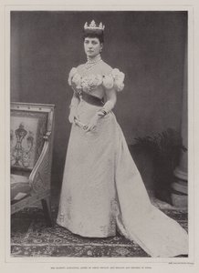 Her Majesty Alexandra, Queen of Great Britain and Ireland and Empress of India by English Photographer