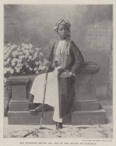 His Highness Seyyid Ali, Son of the Sultan of Zanzibar by English Photographer