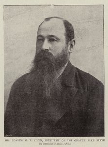 His Honour M.T. Steyn, President of the Orange Free State by English Photographer