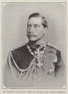 His Majesty William II, King of Prussia and German Emperor by English Photographer