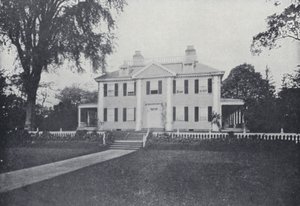 Home of Henry Wadsworth Longfellow, Cambridge, Massachusetts by English Photographer