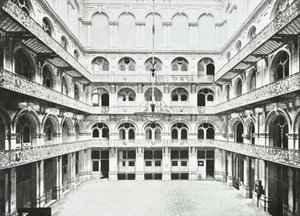 Hop Exchange: East Hall Interior, Southwark Street, London, 1890