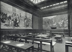 Houses of Parliament, the Moses Room, House of Lords by English Photographer