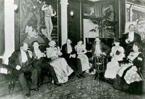 In the Electrophone Salon, Gerrard Street by English Photographer