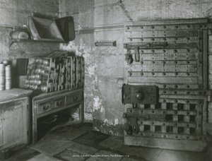Interior View of the Kitchen in Newgate Prison by English Photographer