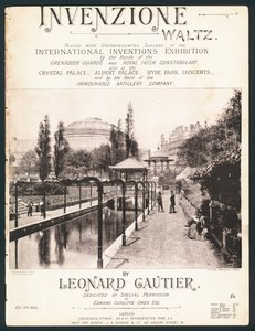 Invenzione Waltz, Composed for the International Inventions Exhibitions, Kensington, 1885