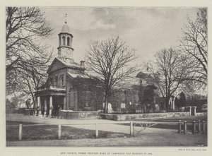 Kew Church, Where Princess Mary of Cambridge Was Married in 1866 by English Photographer