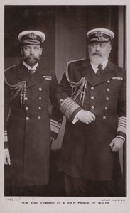 King Edward VII, King George V by English Photographer