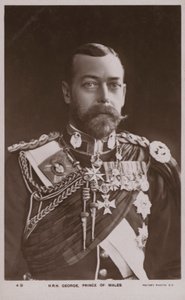 King George V, Prince Of Wales by English Photographer
