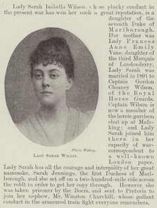 Lady Sarah Wilson by English Photographer