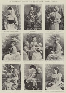 Lady Wolseleys Costume Ball at the Royal Hospital, Dublin