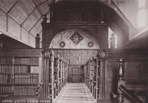 Library, Merton College, Oxford by English Photographer