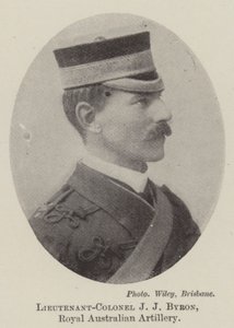 Lieutenant-Colonel J. J. Byron, Royal Australian Artillery by English Photographer