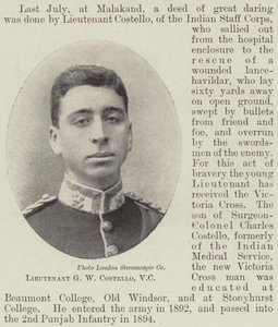 Lieutenant G. W. Costello, VC by English Photographer