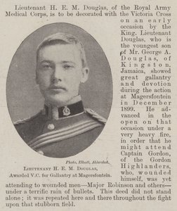 Lieutenant H E M Douglas, awarded VC for Gallantry at Magersfontein by English Photographer