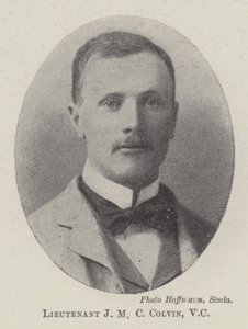 Lieutenant J M C Colvin, VC by English Photographer