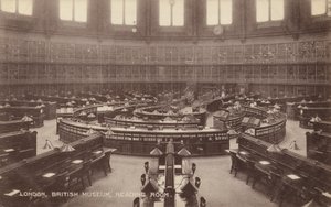 London, British Museum, Reading Room by English Photographer