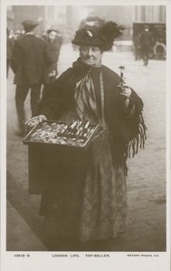 London Life, a Toy-Seller by English Photographer