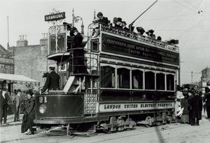 London United Electric Tramways by English Photographer
