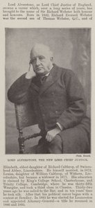Lord Alverstone, the New Lord Chief Justice by English Photographer