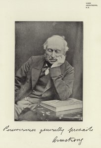 Lord Armstrong, KB by English Photographer
