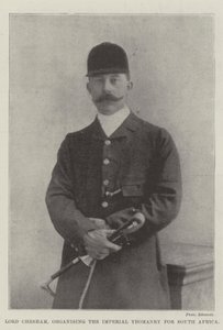 Lord Chesham, organising the Imperial Yeomanry for South Africa