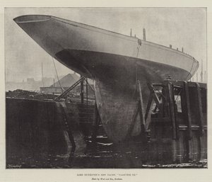Lord Dunravens New Yacht, Valkyrie III by English Photographer