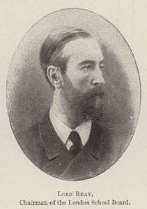 Lord Reay, Chairman of the London School Board by English Photographer
