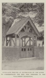 Lych-Gate erected at Dovercourt by the Queen to commemorate the Men who perished in the Walcheren Expedition