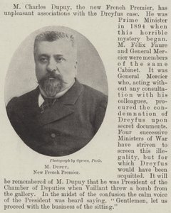 M. Dupuy, New French Premier by English Photographer