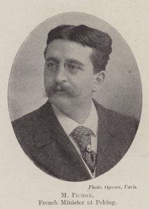 M Pichon, French Minister at Peking by English Photographer
