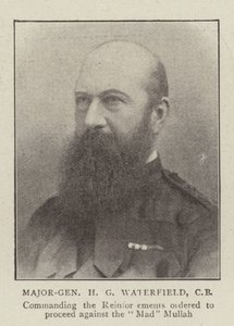 Major-General H G Waterfield, CB by English Photographer