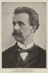 Major Gaetano Casati by English Photographer