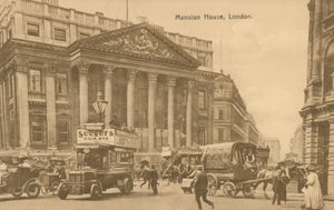 Mansion House, London by English Photographer