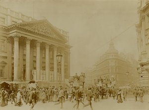 Mansion House, Queen Victoria Street, London by English Photographer