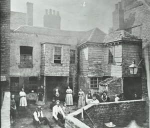 Market Court, London, 1868 by English Photographer