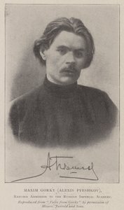 Maxim Gorky (Alexis Pyeshkov), Refused Admission to the Russian Imperial Academy