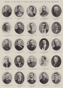 Members of the House of Commons who did not sit in the last Parliament by English Photographer