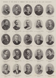 Members of the House of Commons Who Did Not Sit in the Last Parliament by English Photographer